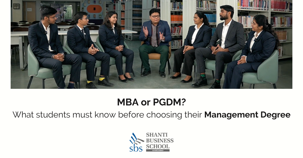 MBA or PGDM? What Students Must Know Before Choosing Their Management Degree