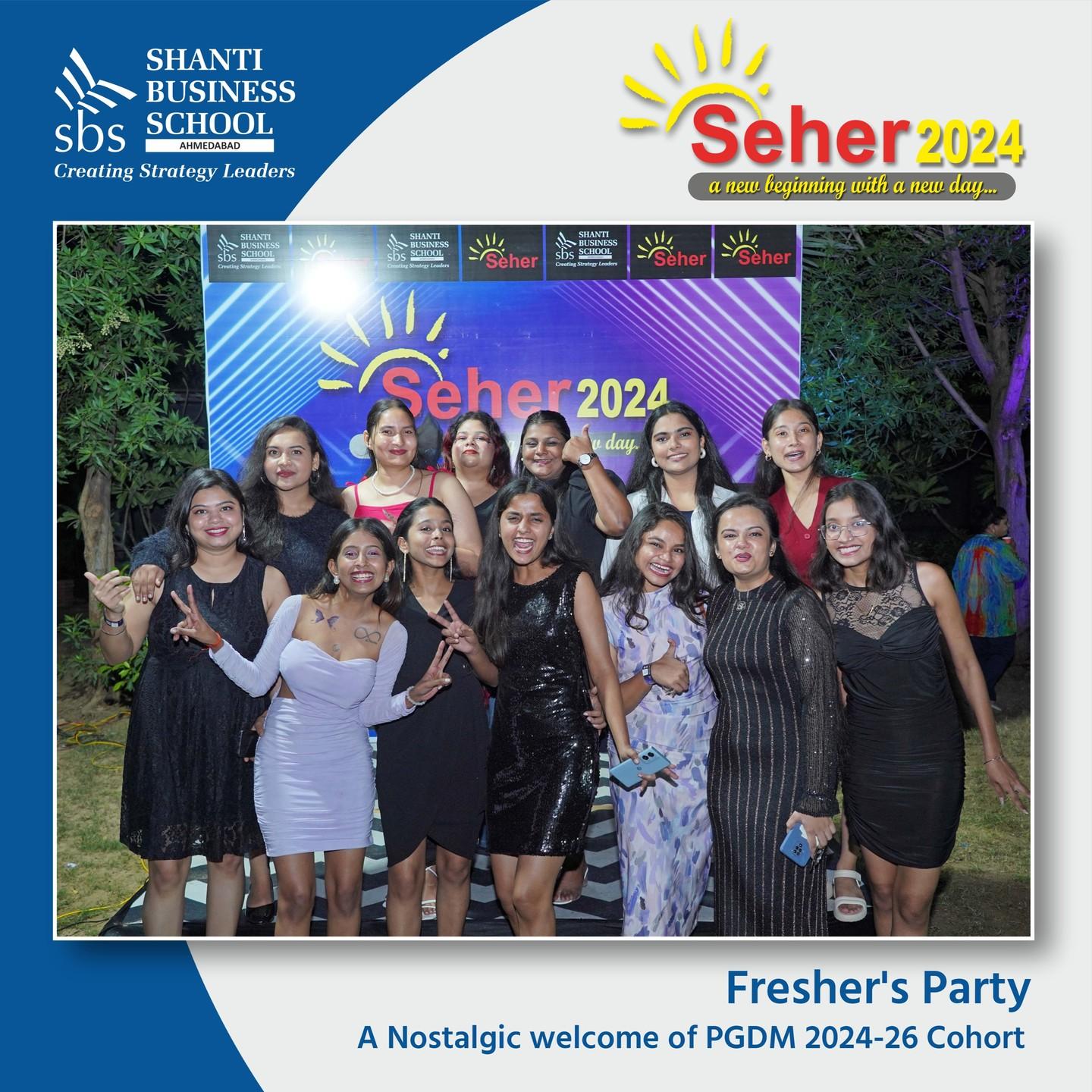 Seher: Fresher's Party 2024