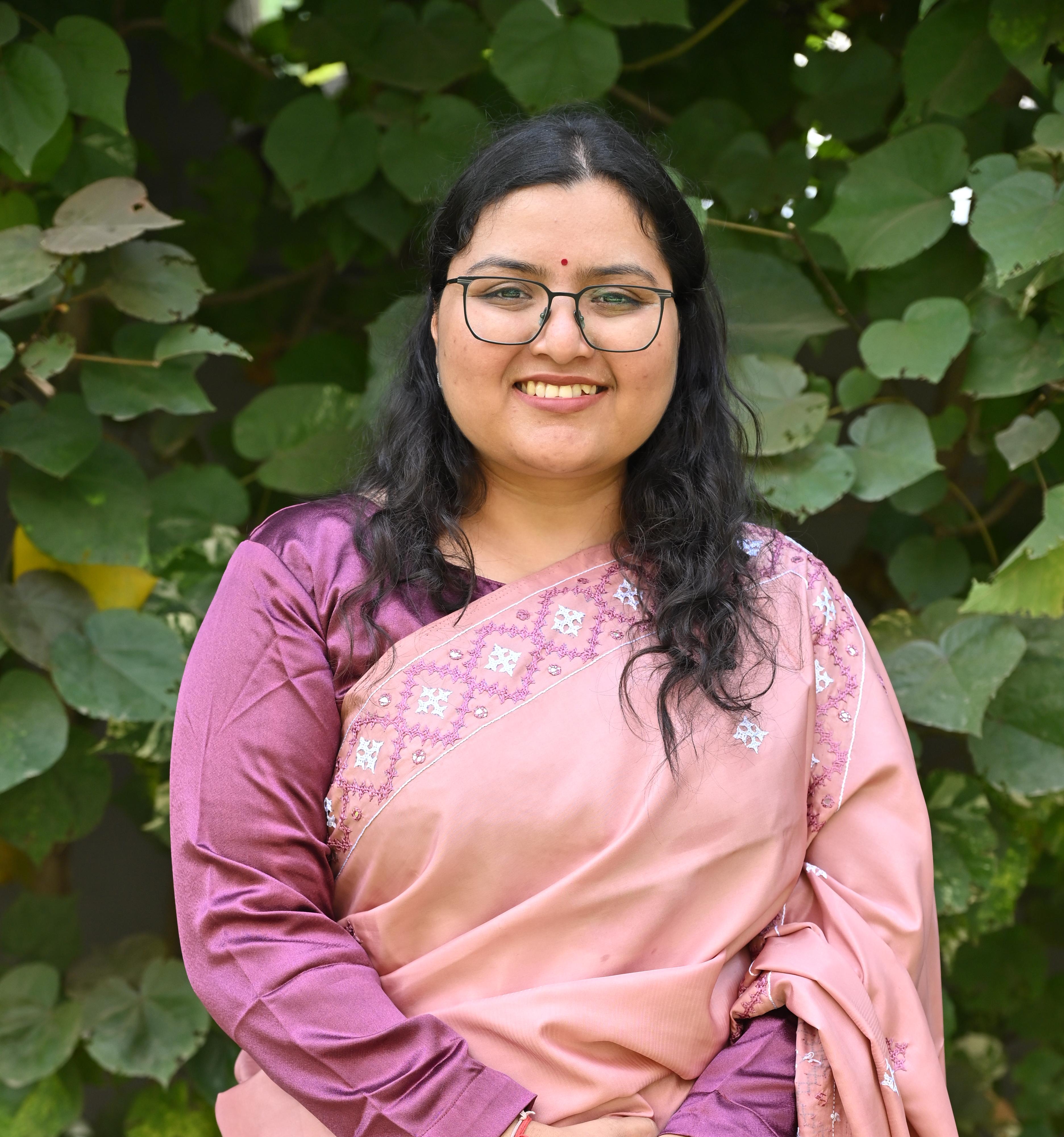 Portrait of Ms. Janhavi Shah